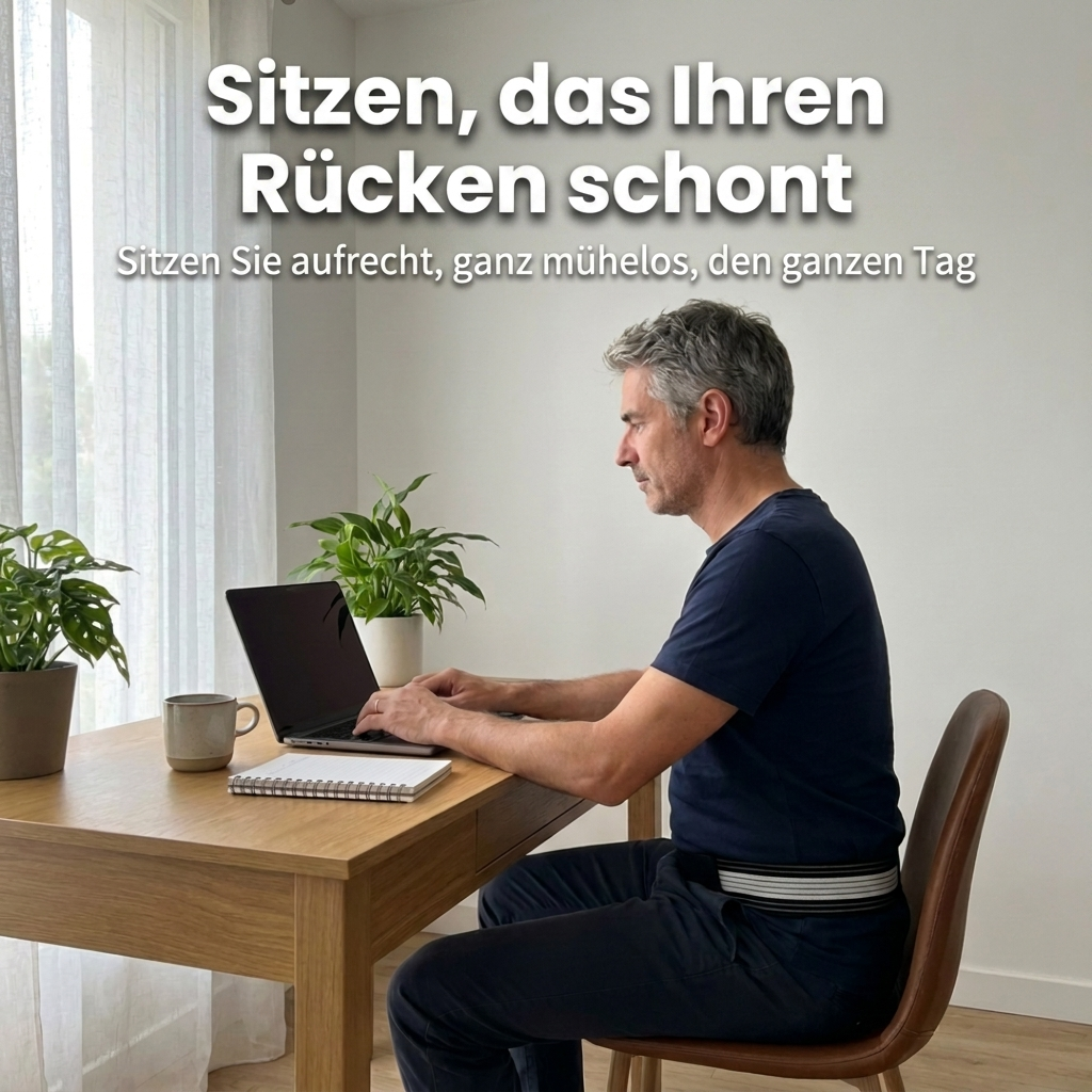 Rückengürtel | Sofortige Linderung bei Rücken- & Ischiasschmerzen | Sameo