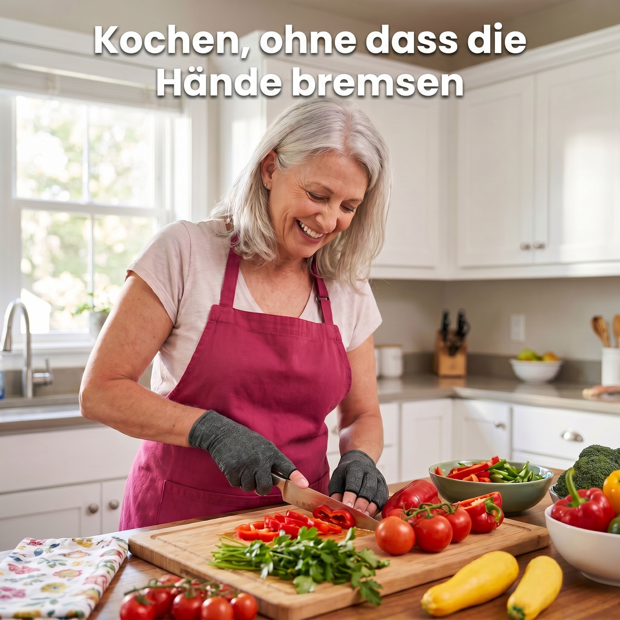 Kompressionshandschuhe für schmerzfreie Hände