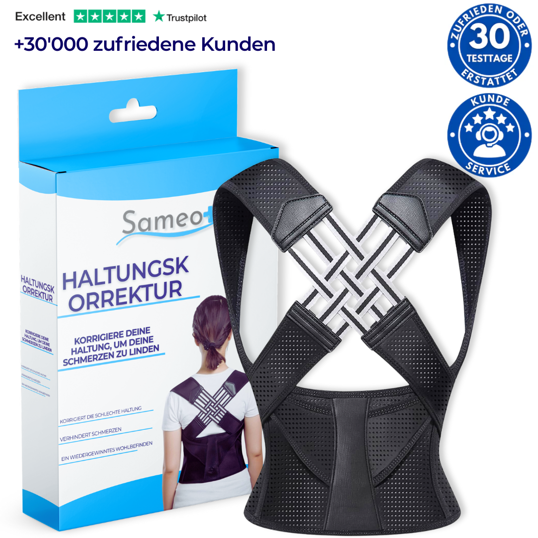 Sameo Haltungskorrektur | Verbessert Ihre Haltung und lindert Schmerzen