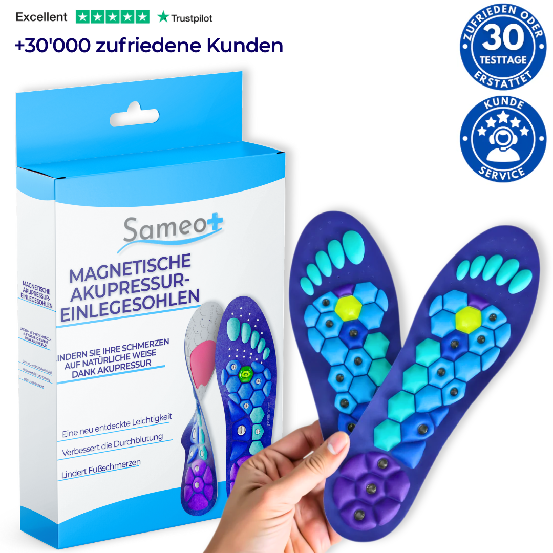 Magnetische Akupressur Sohlen
