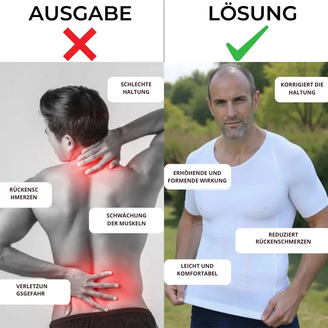 Haltungskorrigierendes & formendes T-Shirt | Sameo