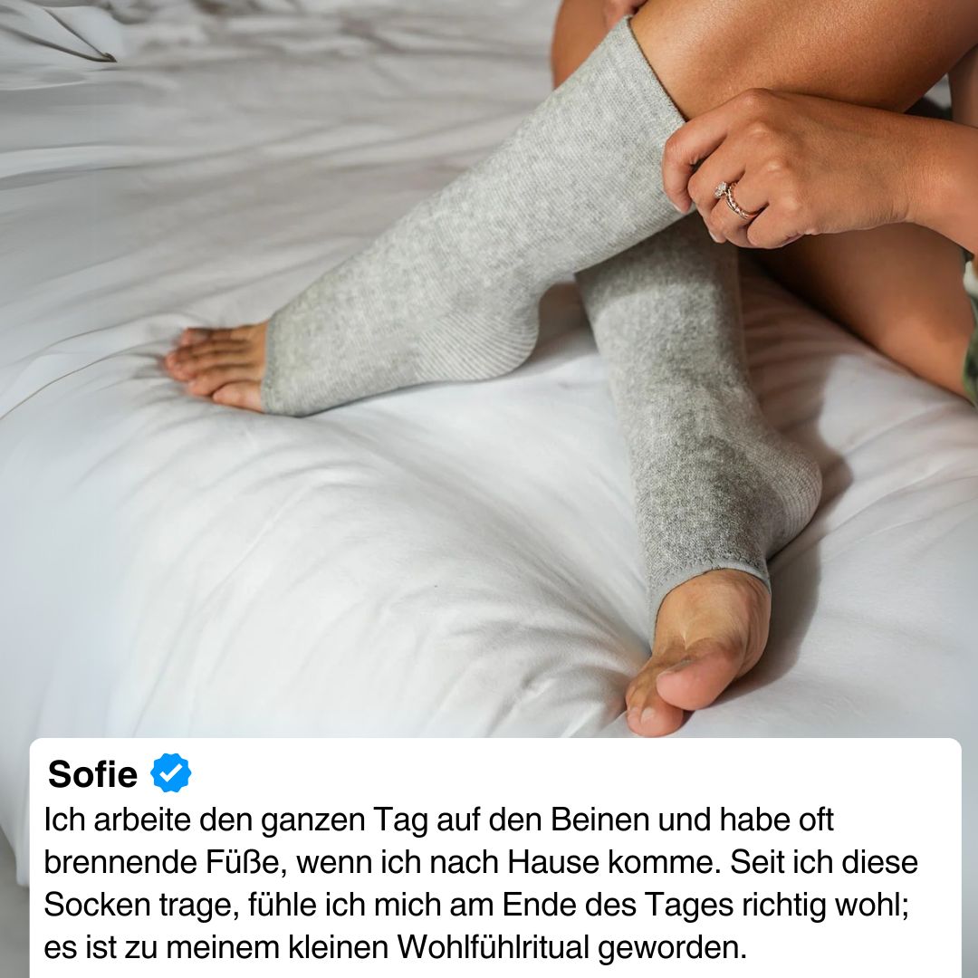 Anti-Müdigkeitssocken aus Bambus