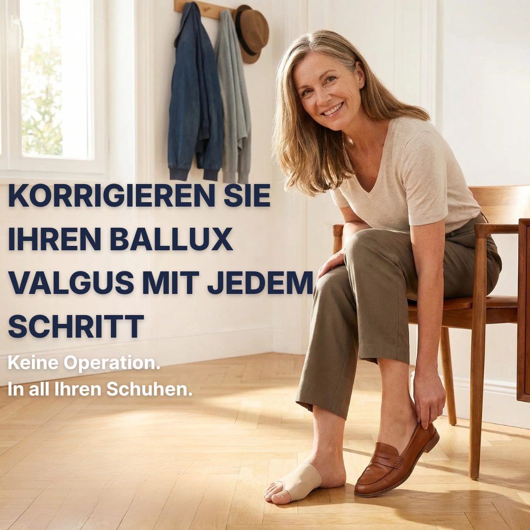 Hallux Valgus Korrektur-Orthese | Korrigiert und lindert sanft den Hallux Valgus | Sameo
