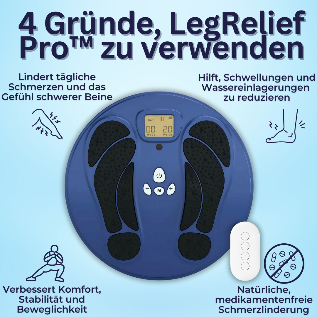 LegRelief Pro™ – für bessere Durchblutung & leichte Beine