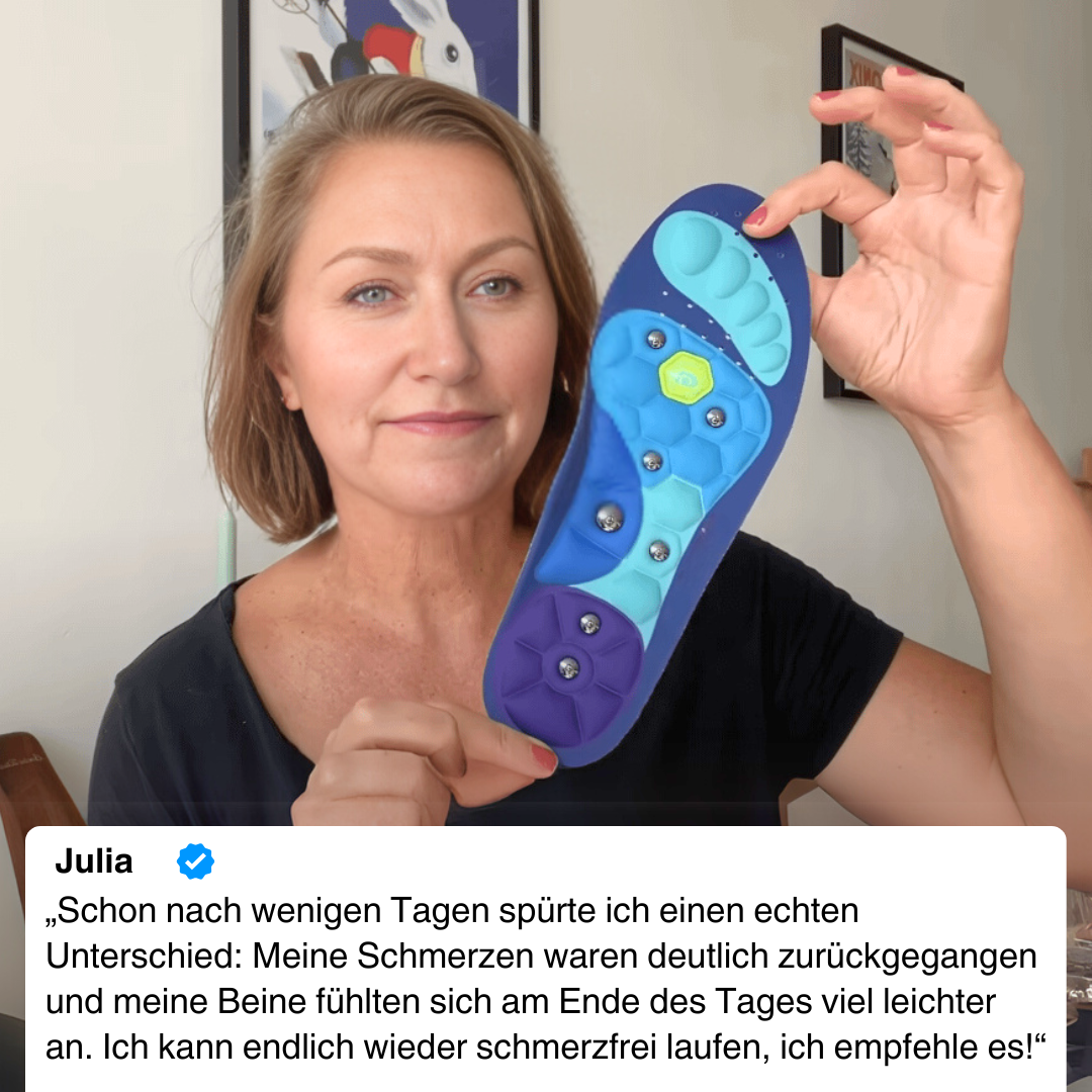 Magnetische Akupressur Sohlen