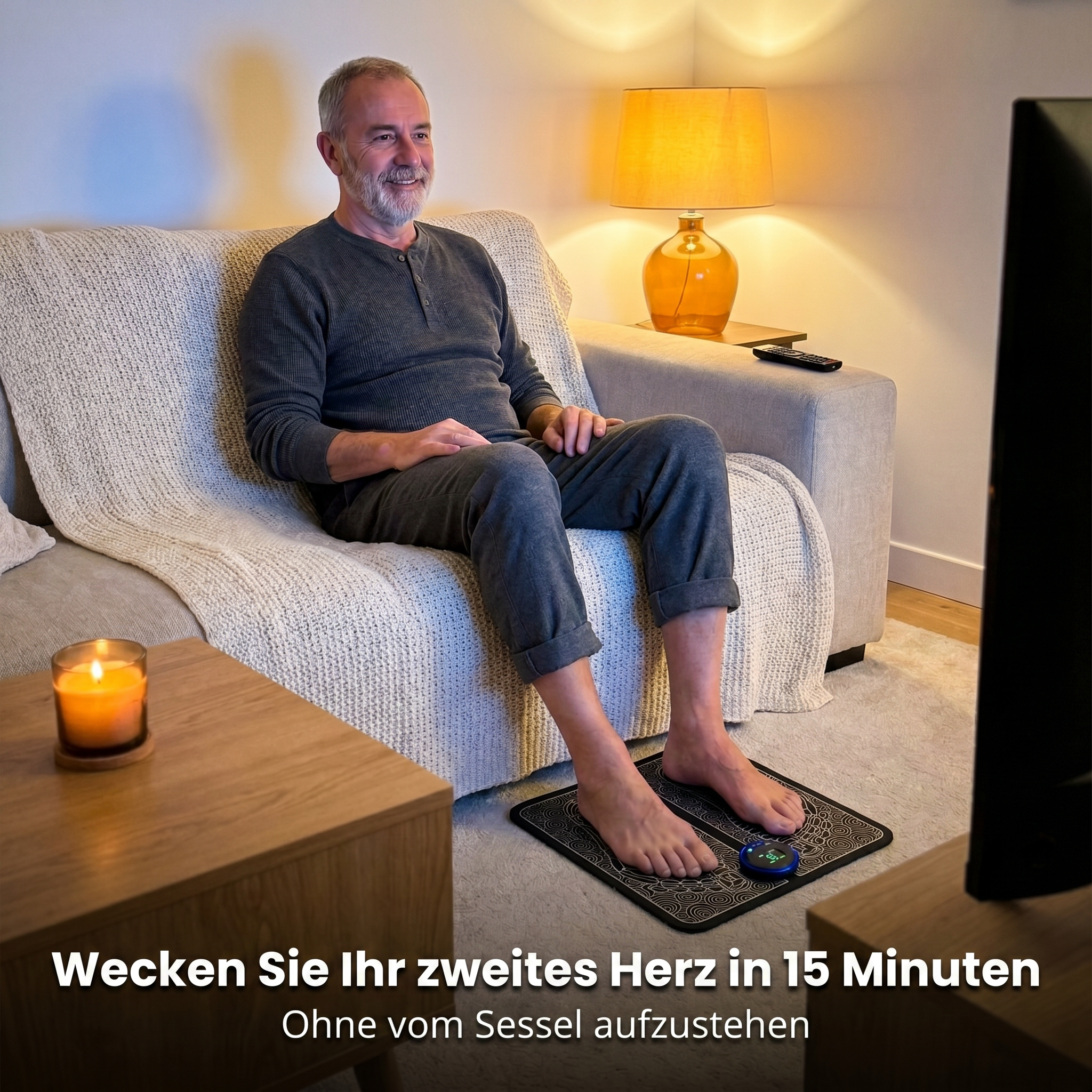 EMS-Fußmassagegerät | Verbessert die Durchblutung