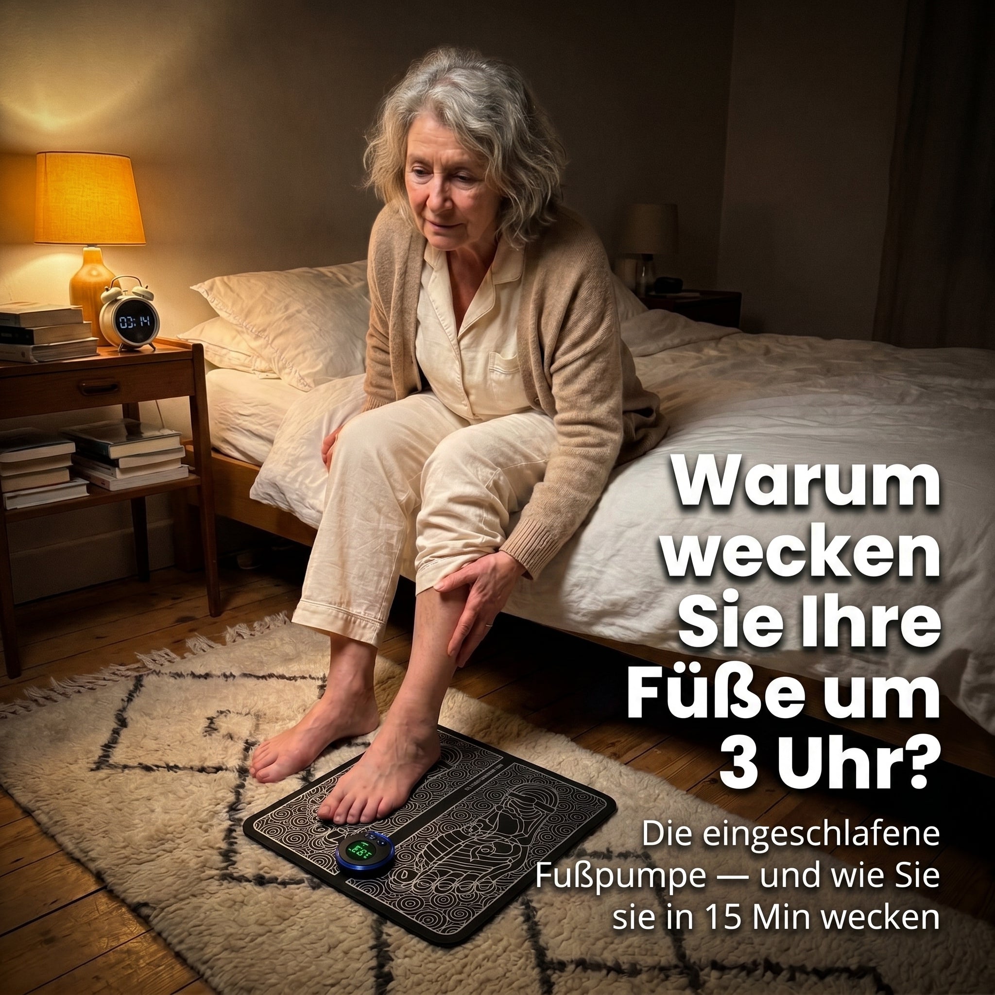 EMS-Fußmassagegerät | Verbessert die Durchblutung
