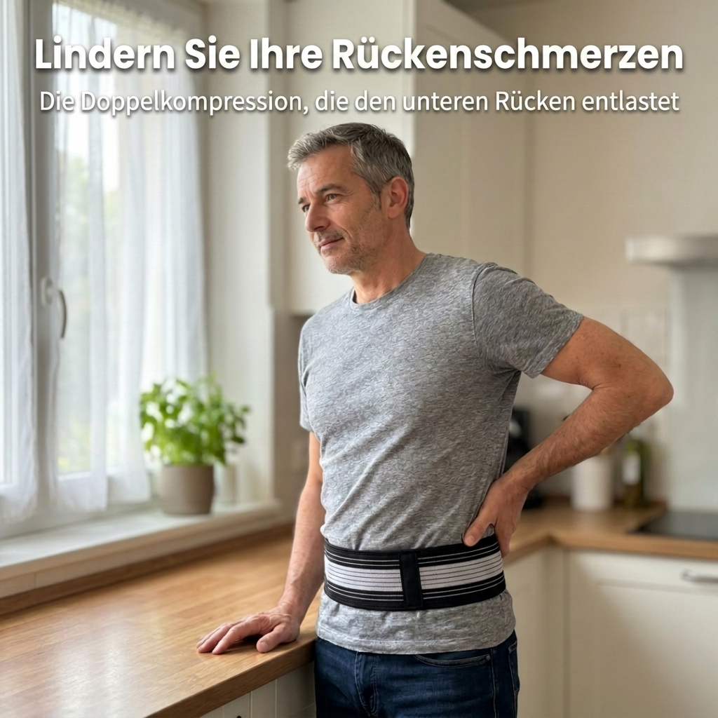 Rückengürtel | Sofortige Linderung bei Rücken- & Ischiasschmerzen | Sameo