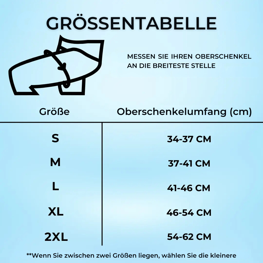 Kompressionsbandage für Knie und Beine | Sameo