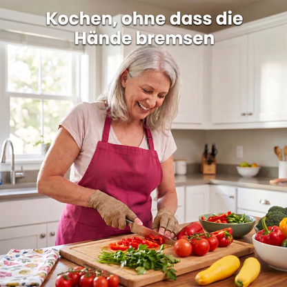 Schmerzlindernde Kompressionshandschuhe Beige | Sameo™