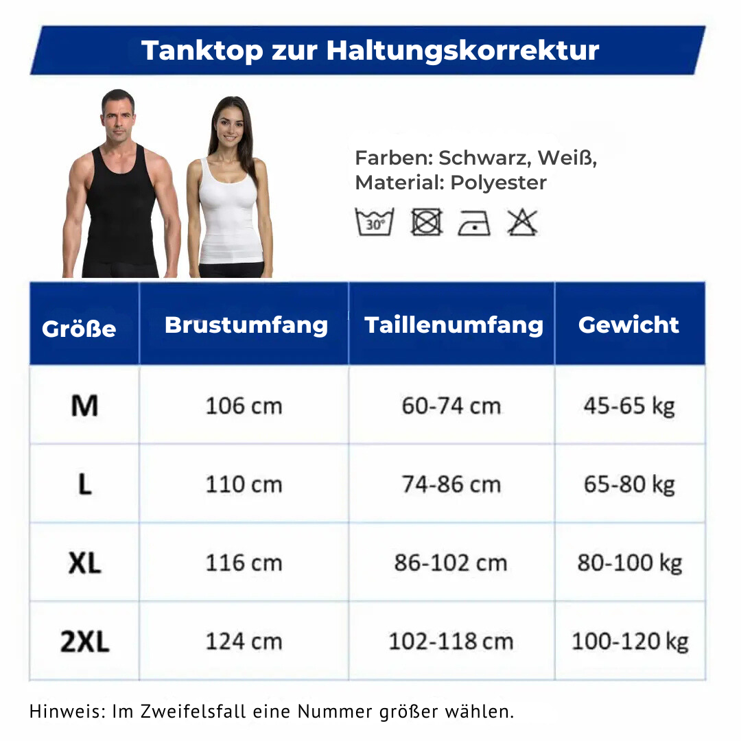 Tank Top Haltungskorrektur und formend – Mixed | Sameo