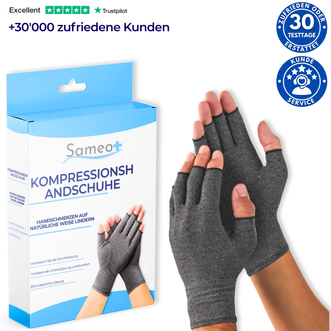 Kompressionshandschuhe für schmerzfreie Hände