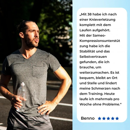 Kompressionsbandage für Knie und Beine | Sameo