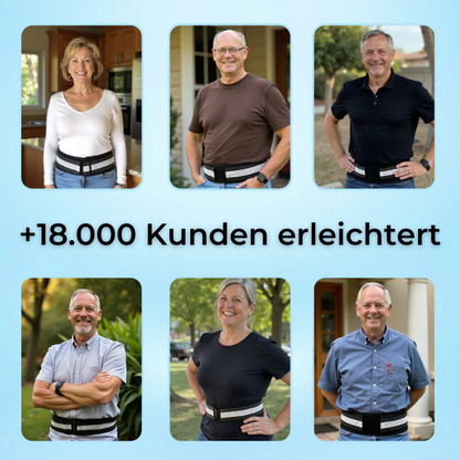 Rückengürtel | Sofortige Linderung bei Rücken- & Ischiasschmerzen | Sameo
