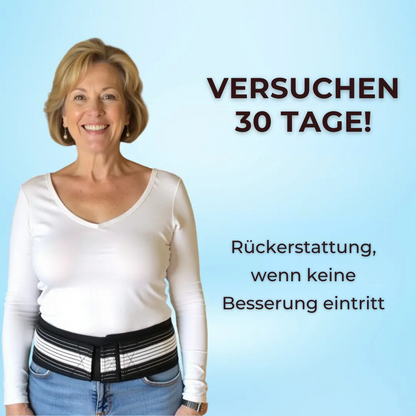 Rückengürtel | Sofortige Linderung bei Rücken- & Ischiasschmerzen | Sameo