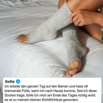 Anti-Müdigkeitssocken aus Bambus