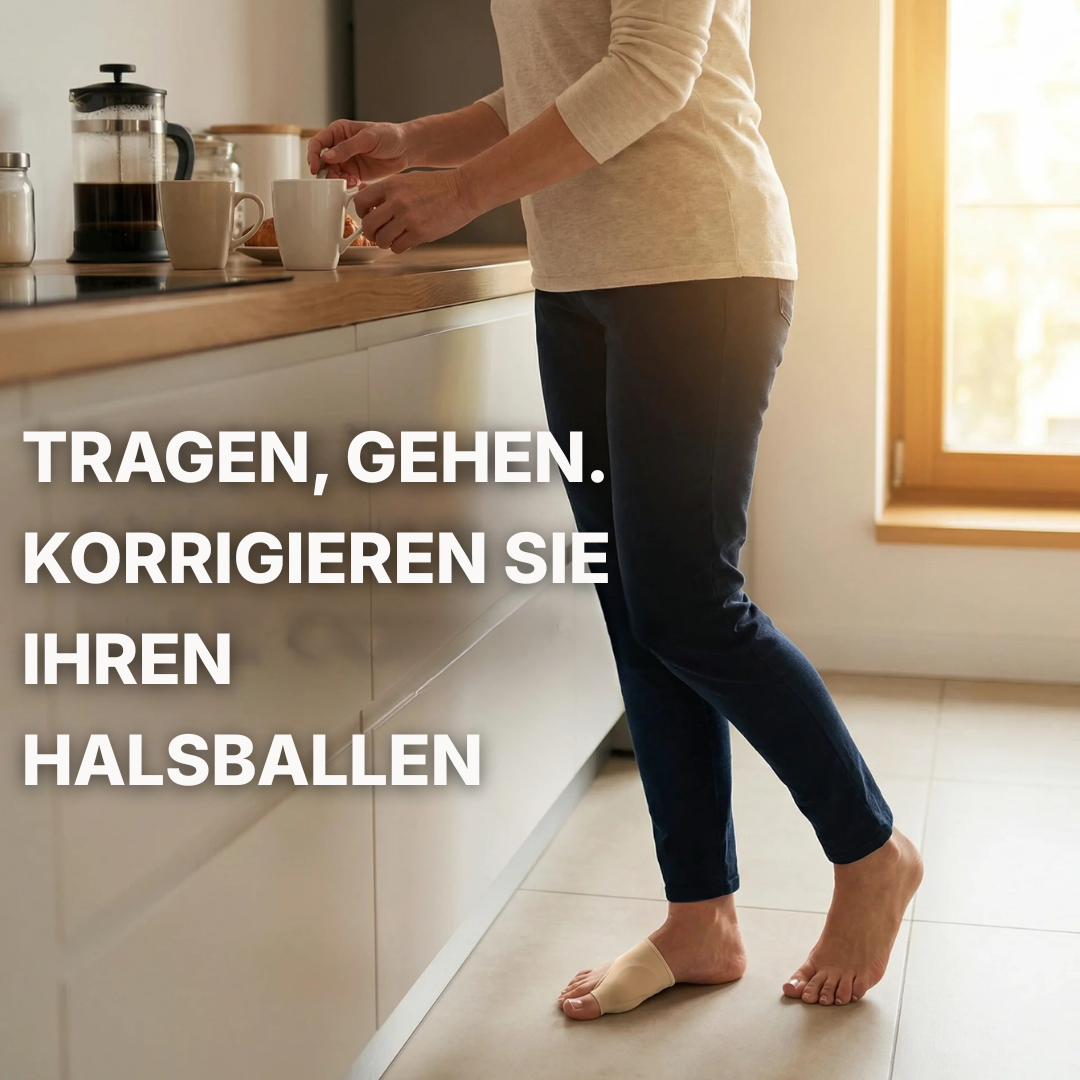Hallux Valgus Korrektur-Orthese | Korrigiert und lindert sanft den Hallux Valgus | Sameo
