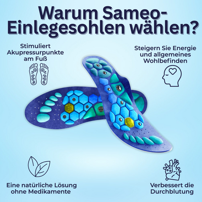 Magnetische Akupressur Sohlen