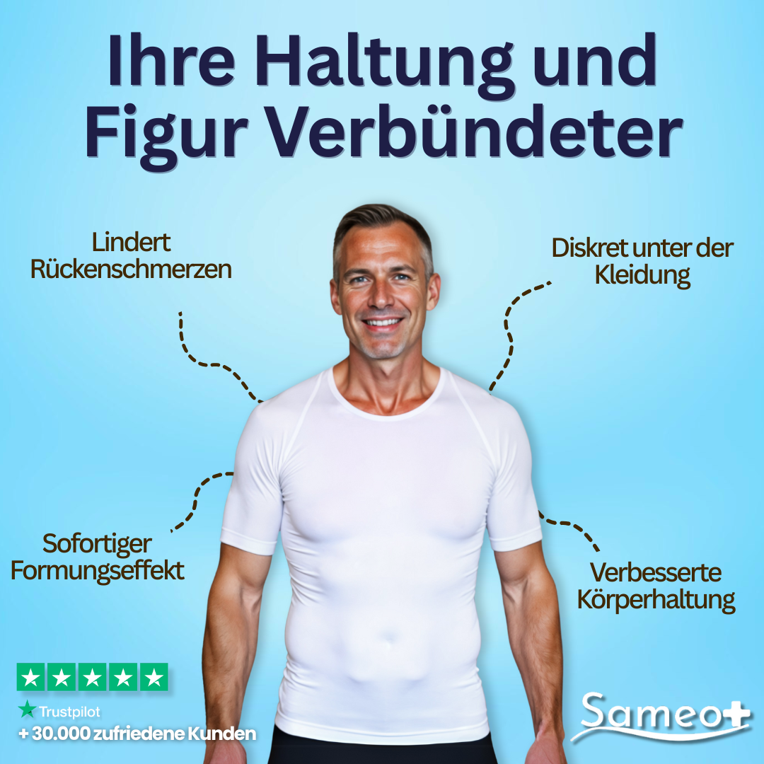 Haltungskorrigierendes & formendes T-Shirt | Sameo