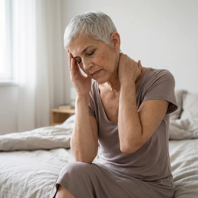 Steifheit am Morgen und wiederkehrende Kopfschmerzen