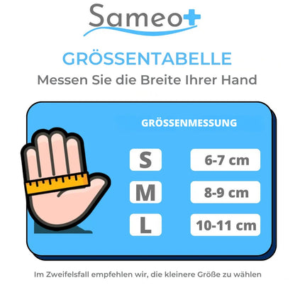 Schmerzlindernde Kompressionshandschuhe Violett | Sameo™